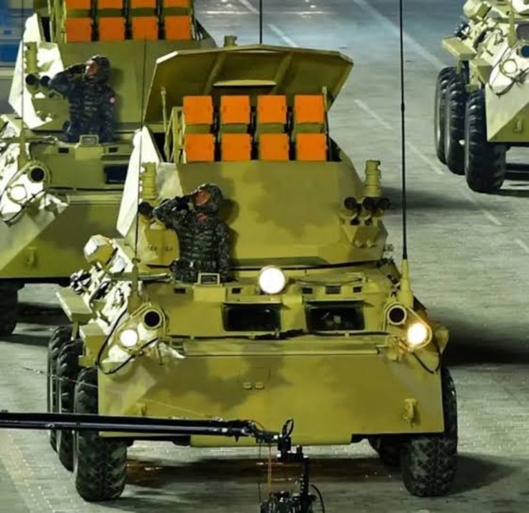 Bulsae-4 (M-2018) North Korean 6x6 Anti-Tank Missle System (B)